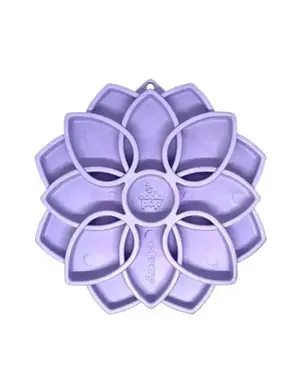 Soda Pup SodaPup eTray plateau interactif mandala mauve pastel avec ventouse