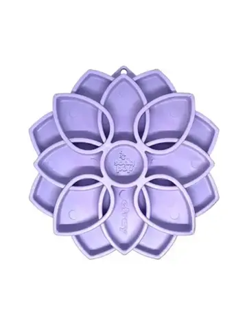 Soda Pup SodaPup eTray plateau interactif mandala mauve pastel avec ventouse