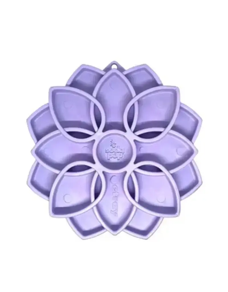 Soda Pup SodaPup eTray plateau interactif mandala mauve pastel avec ventouse