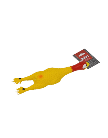 Bud'z Bud'z jouet chien poulet jaune moyen