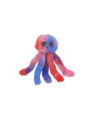 Bud'z Bud'z jouet pieuvre bleu et rouge herbe à chat 13.5 cm