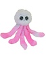 Bud'z Bud'z jouet pieuvre rose et blanc herbe à chat 13.5 cm