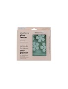 Dexypaws Dexypaws, tapis de léchage en silicone fleur vert sauge