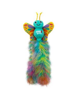 Kong Kong wubba papillon pour chats avec herbe a chat