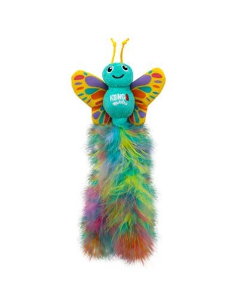 Kong Kong wubba papillon pour chats avec herbe a chat