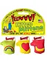 Ducky world Ducky world chat mitaines jaune, rouge, verte assortie à l'unité (3)