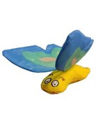 Ducky world Ducky world papillon bleu jouet d'herbe a chat