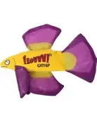 Ducky world Ducky world jouet herbe à chat poisson betta mauve