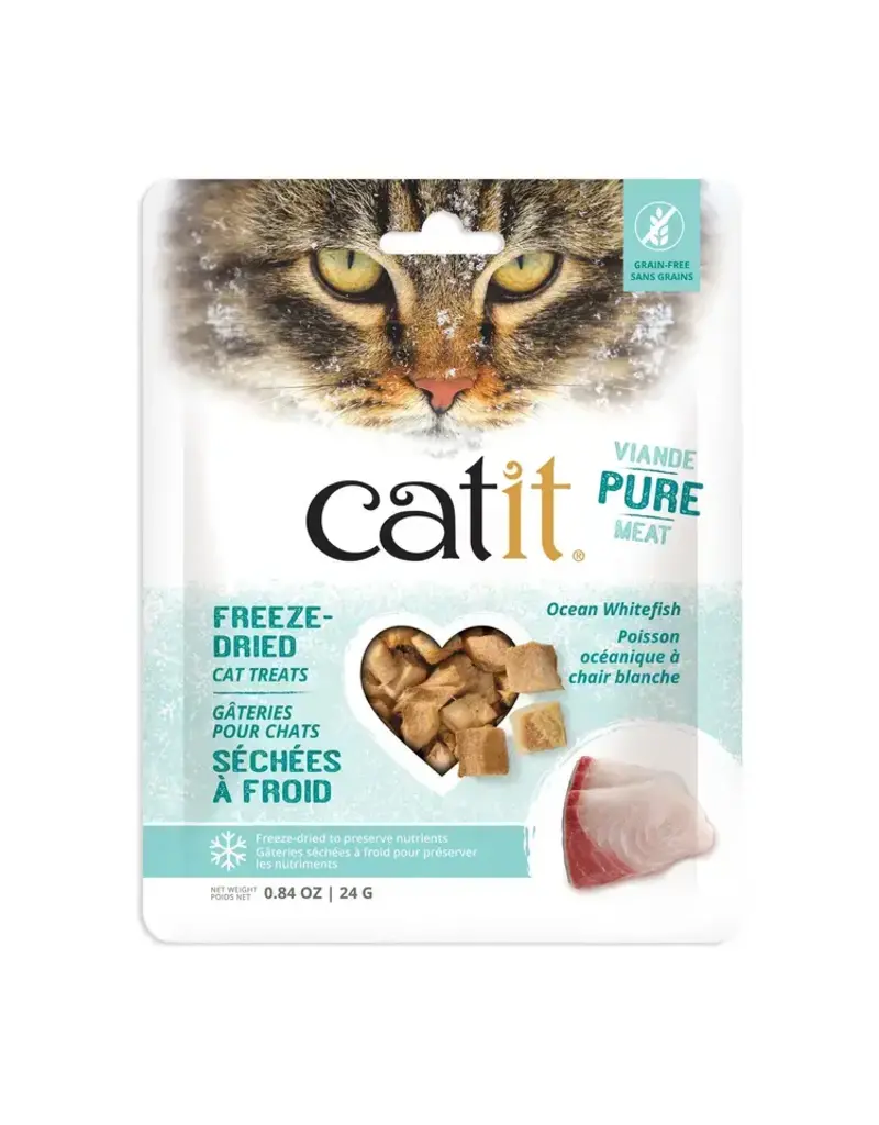 Catit Catit gâteries séchées à froid poisson océanique 24g