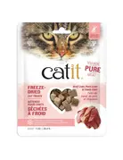 Catit Catit gâteries séchées à froid foie de boeuf, porc, agneau 28.4 g