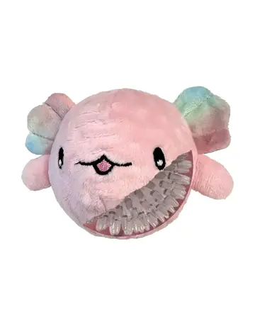 Foufit Foufit balle duveteuse Axolotl rose petite
