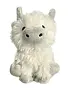 Foufit Foufit peluche vache Highland blanche petite