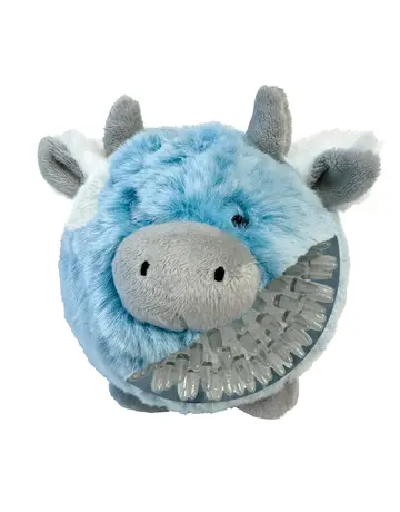 Foufit Foufit balle vache bleu duveteuse à épines grande