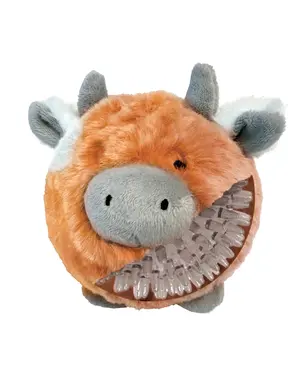 Foufit Foufit balle vache orange duveteuse à épines petite
