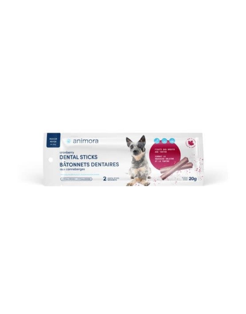 Animora Animora batônnet unitaire dentaire aux canneberges  chiens 10-25 kg