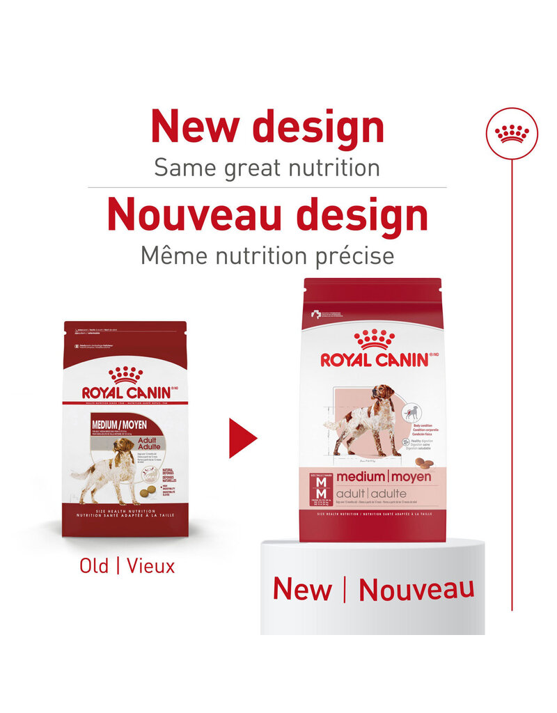 Royal Canin Royal Canin nourriture chien adulte moyen 4 lb