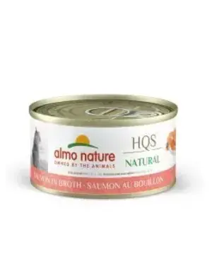 Almo Nature Almo nature HQS conserve chat saumon au bouillon (24) 70gr