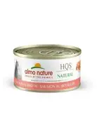 Almo Nature Almo nature HQS conserve chat saumon au bouillon (24) 70gr