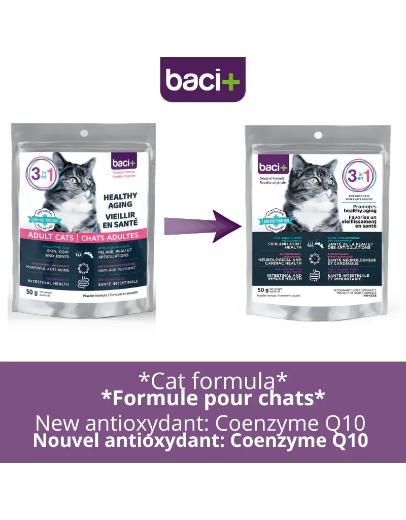 Baci+ Baci+ 3 en 1 pour chat 50g