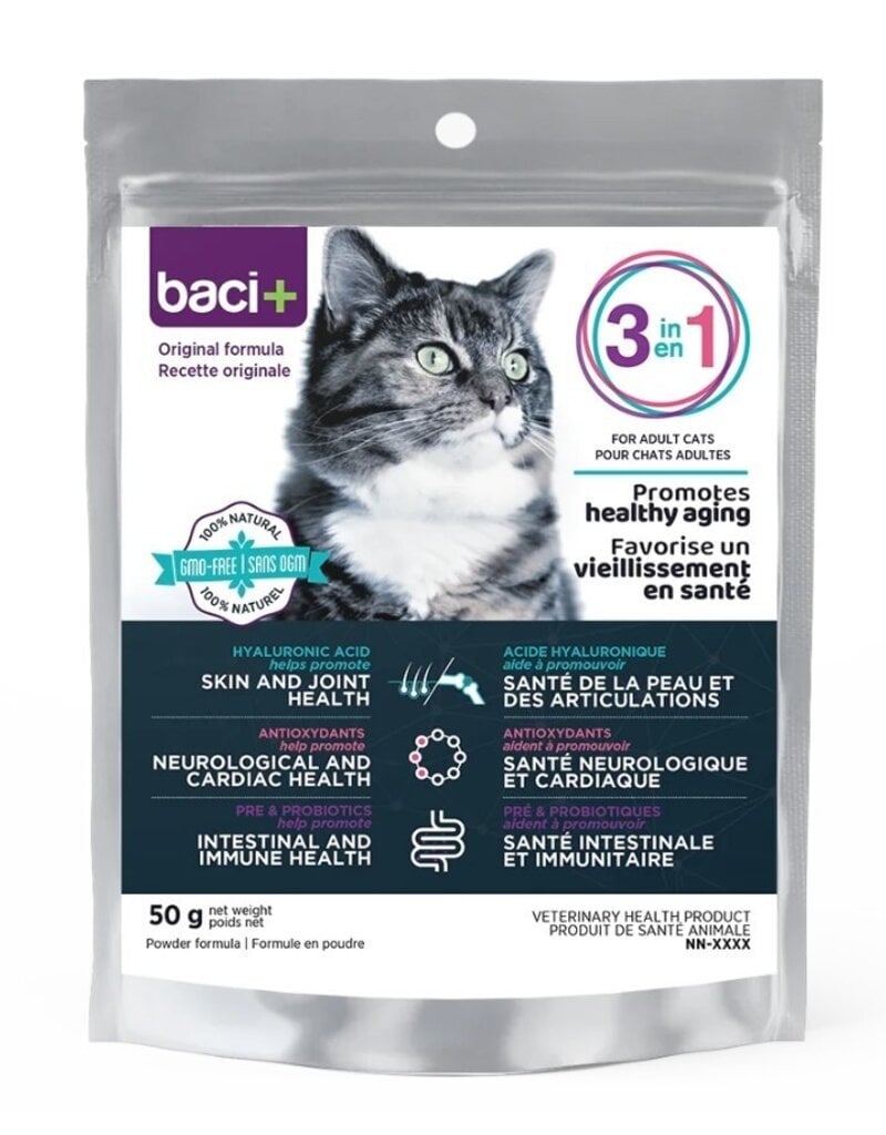 Baci+ Baci+ 3 en 1 pour chat 50g