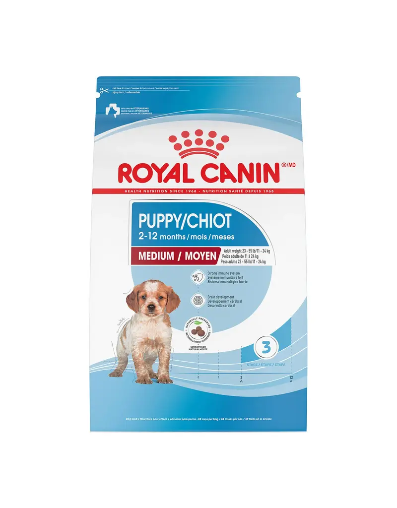Royal Canin Royal Canin moyen chien chiot 4lb -4-