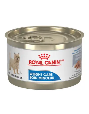 Royal canin conserve soin minceur chien 150g.