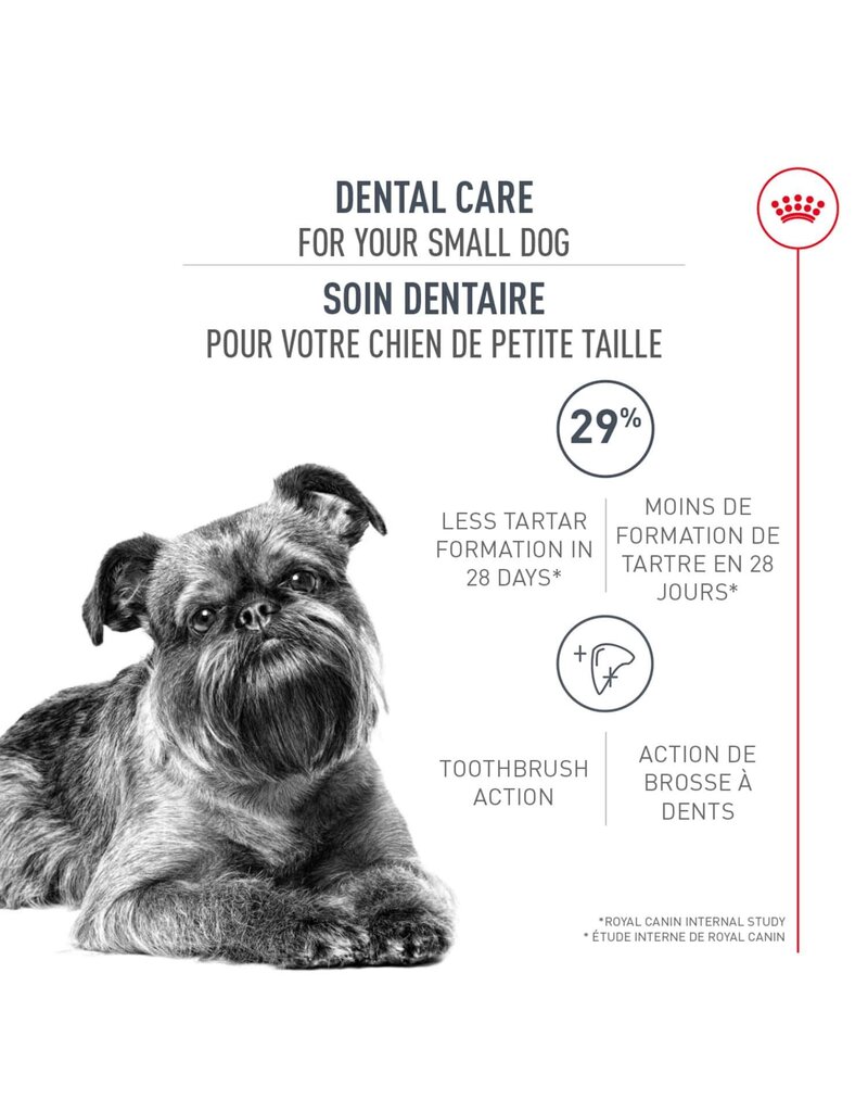 Royal Canin Royal Canin nourriture petit chien dentaire 3 lb