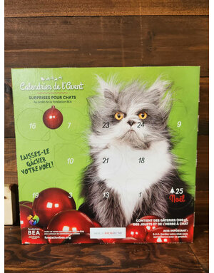 BEA Fondation BEA calendrier de l'Avent pour chats GRINCH 2025