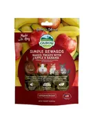 Oxbow Oxbow simple rewards gâteries à la pomme et banane (3 oz)