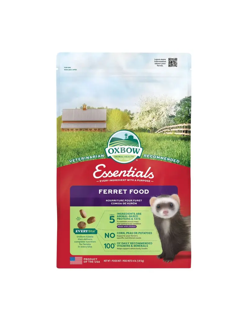 Oxbow Oxbow essentials nourriture pour furet 4 lb