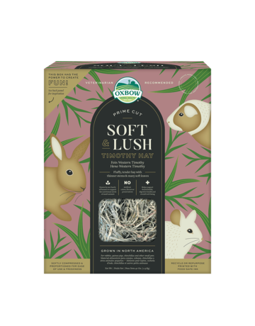Oxbow Oxbow foin timothy occidental « prime cut, soft & slush» 40oz