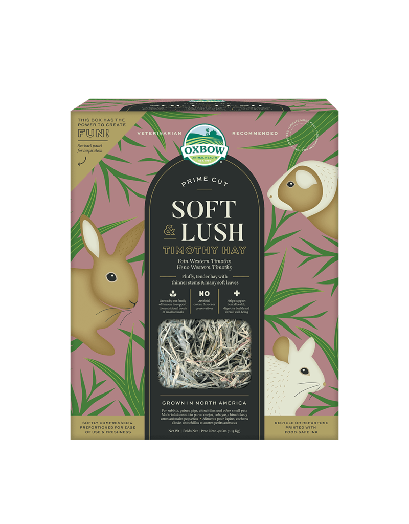 Oxbow Oxbow foin timothy occidental « prime cut, soft & slush» 40oz