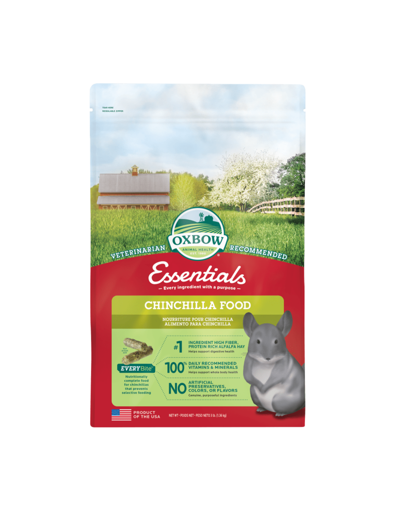 Oxbow Oxbow nourriture pour chinchilla 3lb