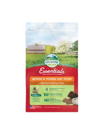 Oxbow Oxbow nourriture pour souris et jeunes rats 2.5lb