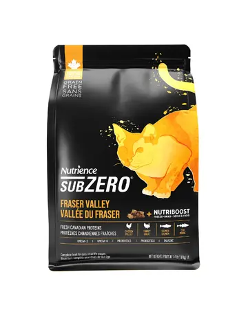 Nutrience Nutrience SubZero vallée du fraser chats 1.8 kg