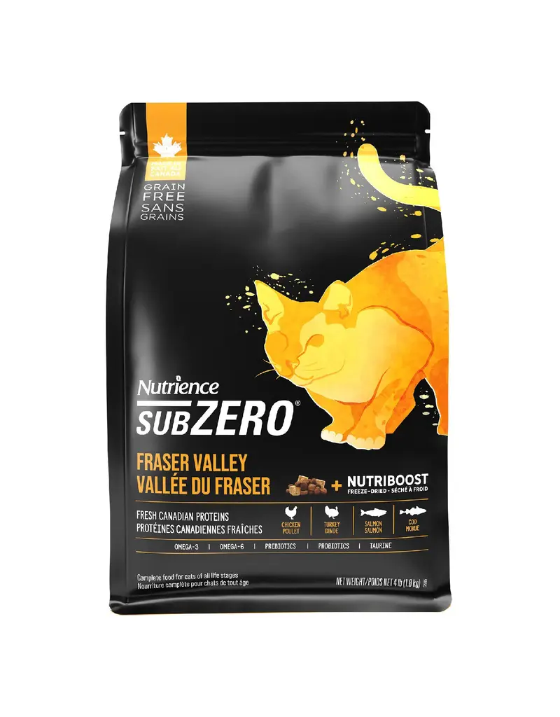 Nutrience Nutrience SubZero vallée du fraser chats 1.8 kg