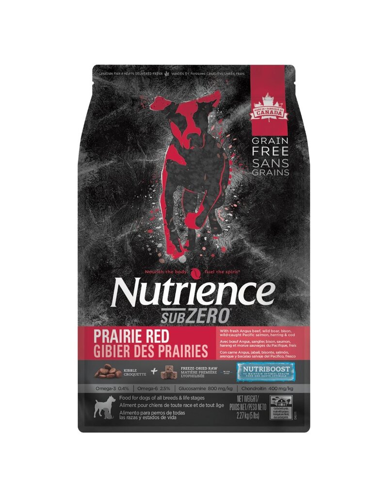 Nutrience Nutrience subzero gibiers des prairies 5lbs -