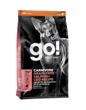 Go Solution Go! solution sans grains chien saumon et morue 22lbs -