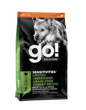 Go Solution Go! solution sensitivities  sans grains chien dinde 22lbs -