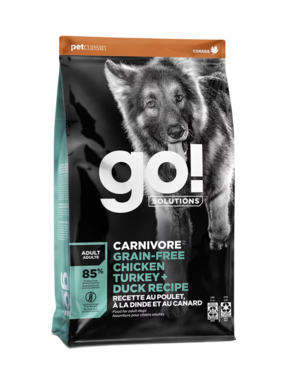 Go Solution Go! solution sans grains chien poulet, dinde, canard 22lbs -