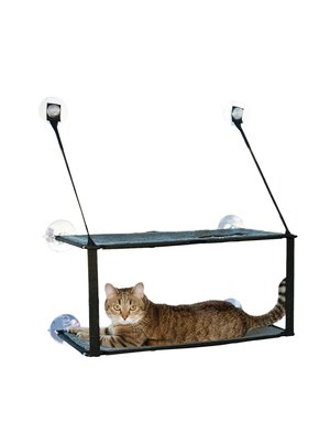 K&h K&h tablette à fenêtre pour chat double