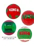 Kong Kong balle noel rouge et vert (4 modèles)