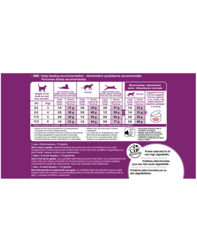 Royal Canin Royal Canin chat digestion sensible -4- 7lb