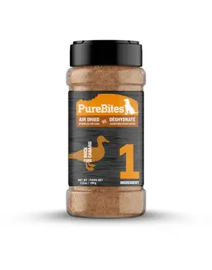 Purebites Purebites garnitures au canard pour chiens déshydraté 3.5 oz