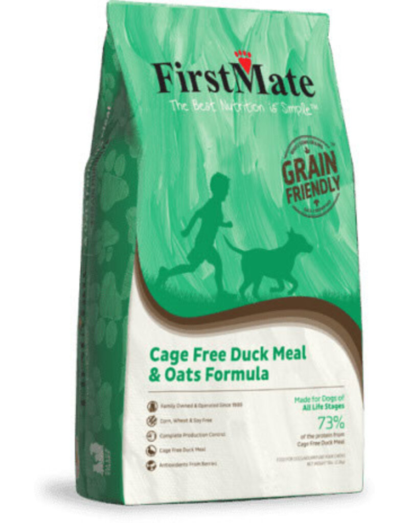 First Mate First Mate nourriture chien canard & avoine 25lb