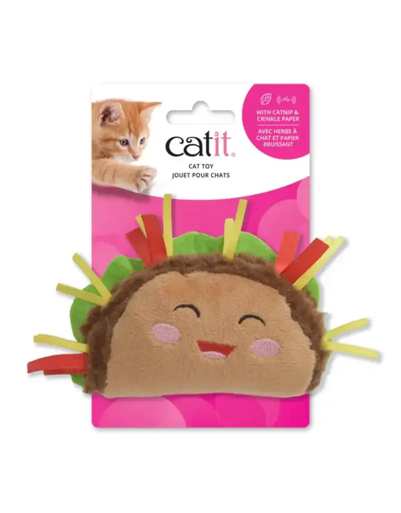 Catit Catit jouet Tacos avec herbe à chat