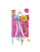 Catit Catit Ensemble d’animaux marins (3) avec herbe à chat