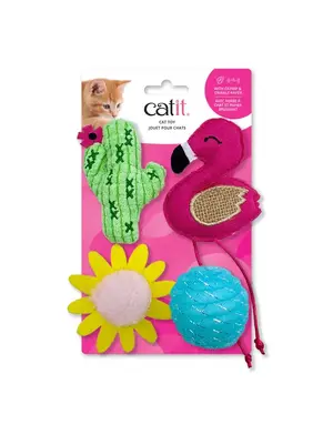 Catit Catit Ensemble Summer (4) avec herbe à chat