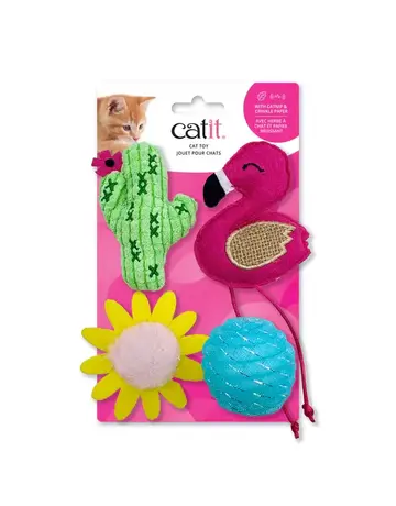 Catit Catit Ensemble Summer (4) avec herbe à chat