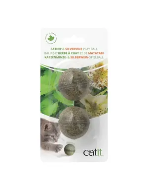 Catit Catit balles d'herbes à chat et matatabi (2)